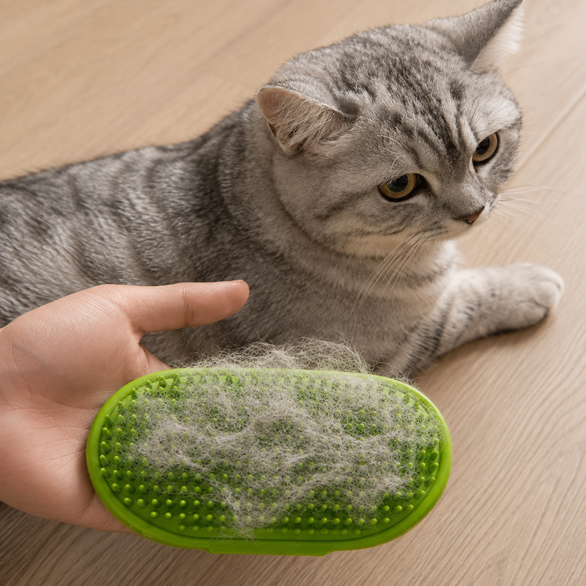 Brosse Murale ZéroPoil™ — Fini les poils dans votre maison